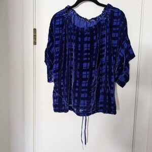 Rachel Zoe Cobalt Blue Top
